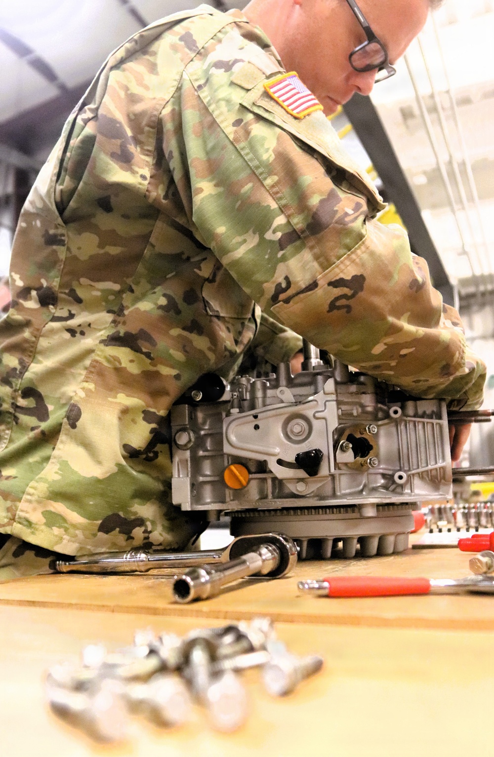 91J10 Quartermaster and Chemical Equipment Repairer Course at Fort McCoy