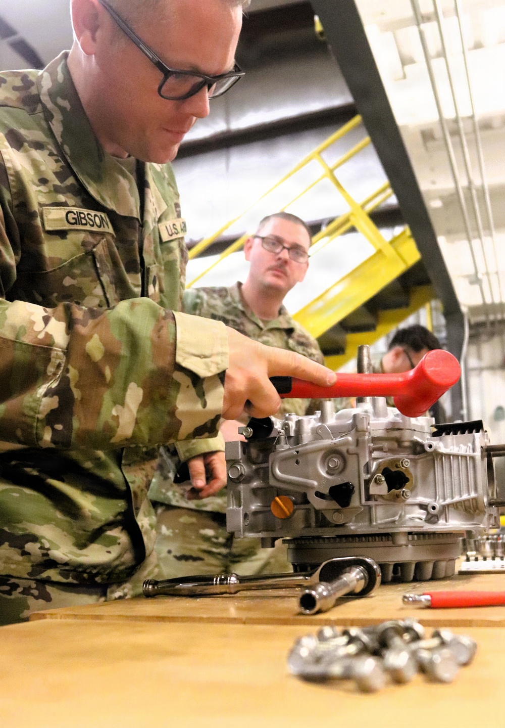 91J10 Quartermaster and Chemical Equipment Repairer Course at Fort McCoy