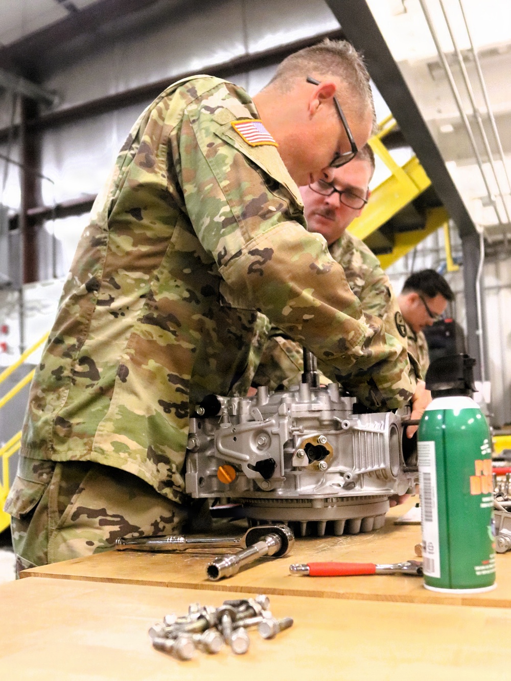 91J10 Quartermaster and Chemical Equipment Repairer Course at Fort McCoy