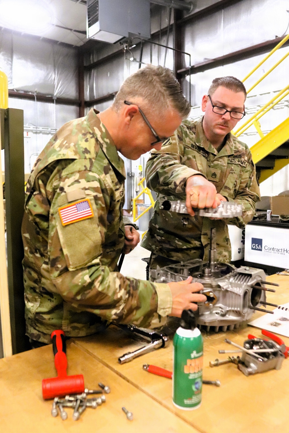 91J10 Quartermaster and Chemical Equipment Repairer Course at Fort McCoy