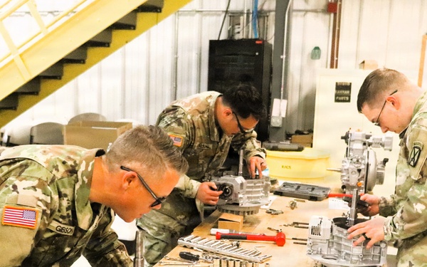 91J10 Quartermaster and Chemical Equipment Repairer Course at Fort McCoy