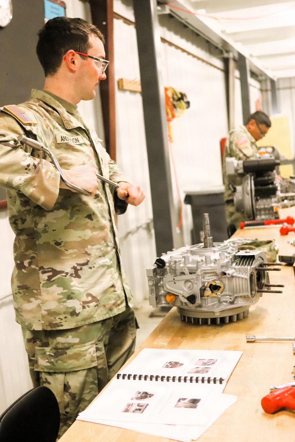 91J10 Quartermaster and Chemical Equipment Repairer Course at Fort McCoy