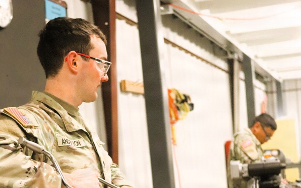 91J10 Quartermaster and Chemical Equipment Repairer Course at Fort McCoy