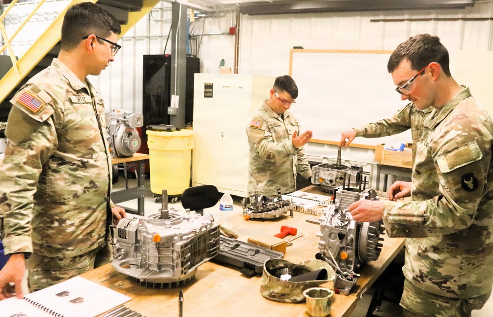 91J10 Quartermaster and Chemical Equipment Repairer Course at Fort McCoy