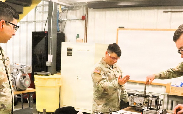 91J10 Quartermaster and Chemical Equipment Repairer Course at Fort McCoy