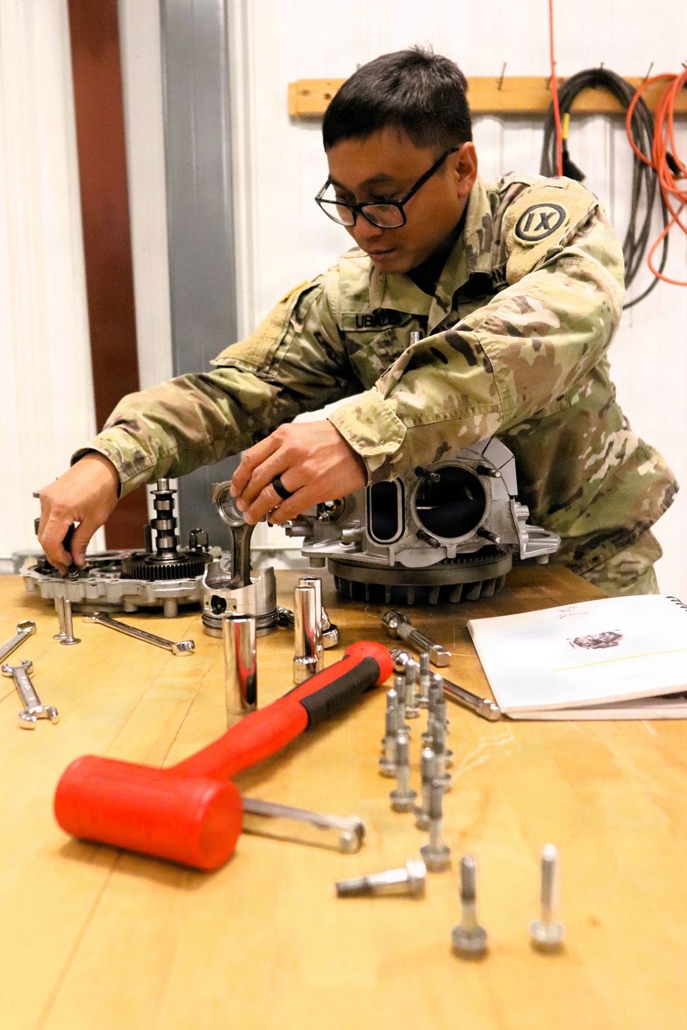 91J10 Quartermaster and Chemical Equipment Repairer Course at Fort McCoy
