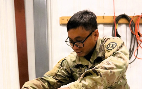 91J10 Quartermaster and Chemical Equipment Repairer Course at Fort McCoy