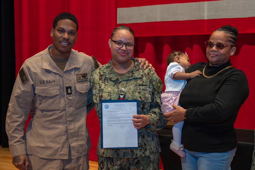 CFAY Holds All Hands and Awards at Quarters&amp;#xA;