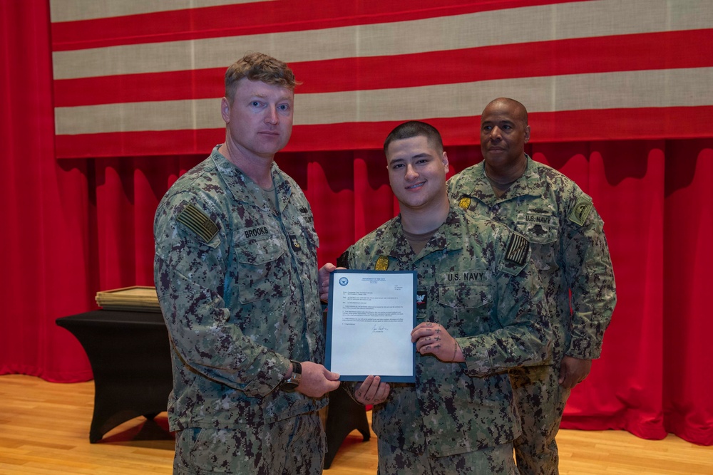 CFAY Holds All Hands and Awards at Quarters&amp;#xA;