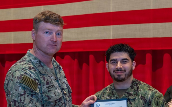 CFAY Holds All Hands and Awards at Quarters&amp;#xA;