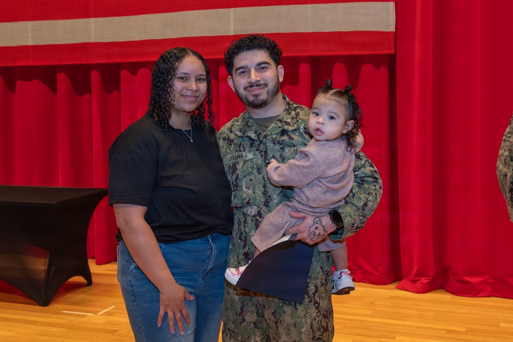 CFAY Holds All Hands and Awards at Quarters&amp;#xA;