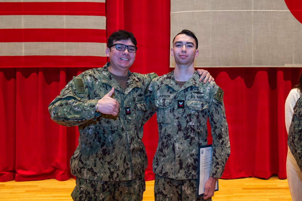 CFAY Holds All Hands and Awards at Quarters&amp;#xA;