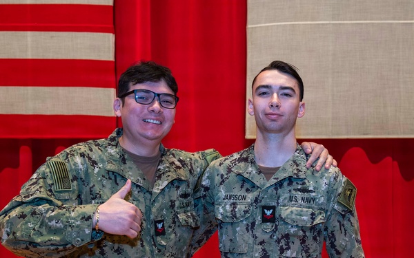 CFAY Holds All Hands and Awards at Quarters&amp;#xA;