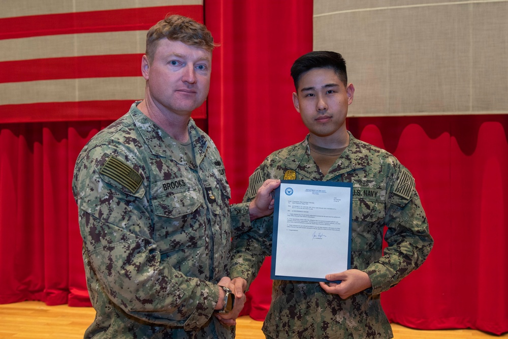 CFAY Holds All Hands and Awards at Quarters&amp;#xA;