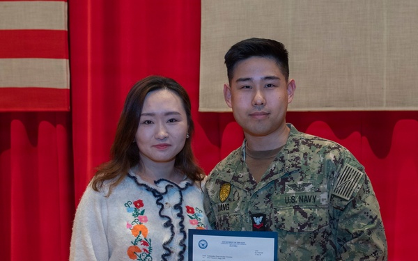 CFAY Holds All Hands and Awards at Quarters&amp;#xA;