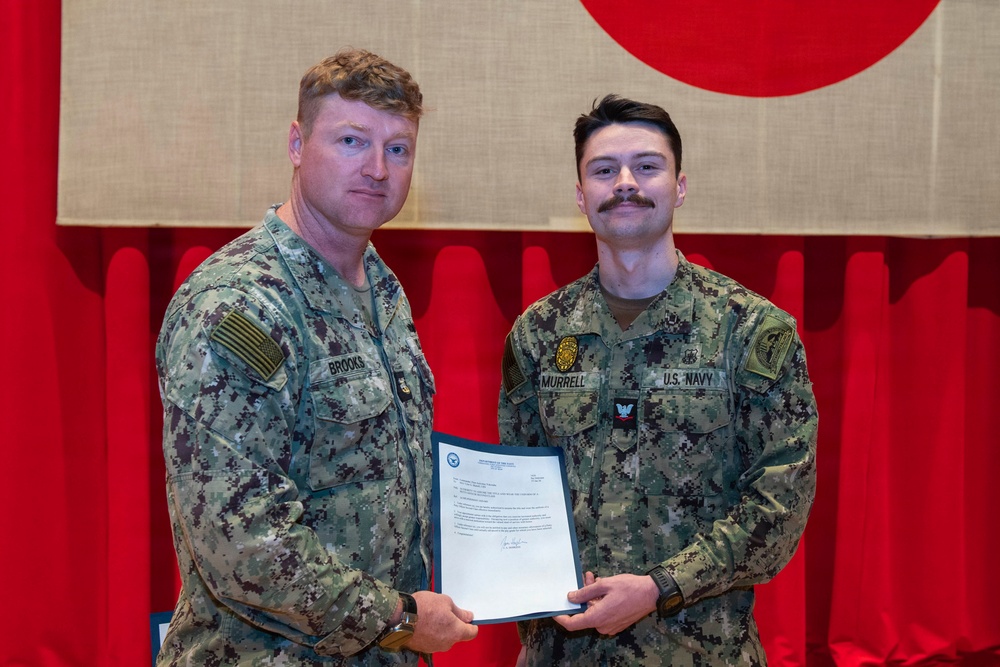 CFAY Holds All Hands and Awards at Quarters&amp;#xA;