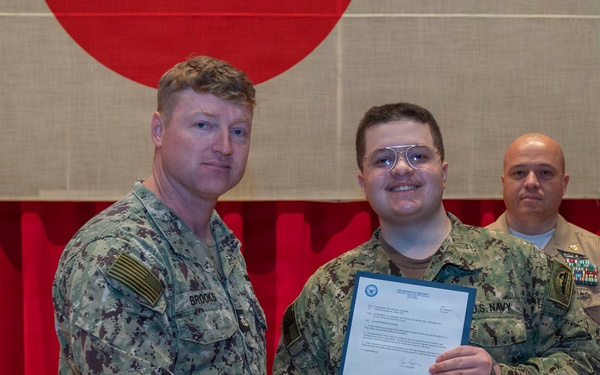 CFAY Holds All Hands and Awards at Quarters&amp;#xA;