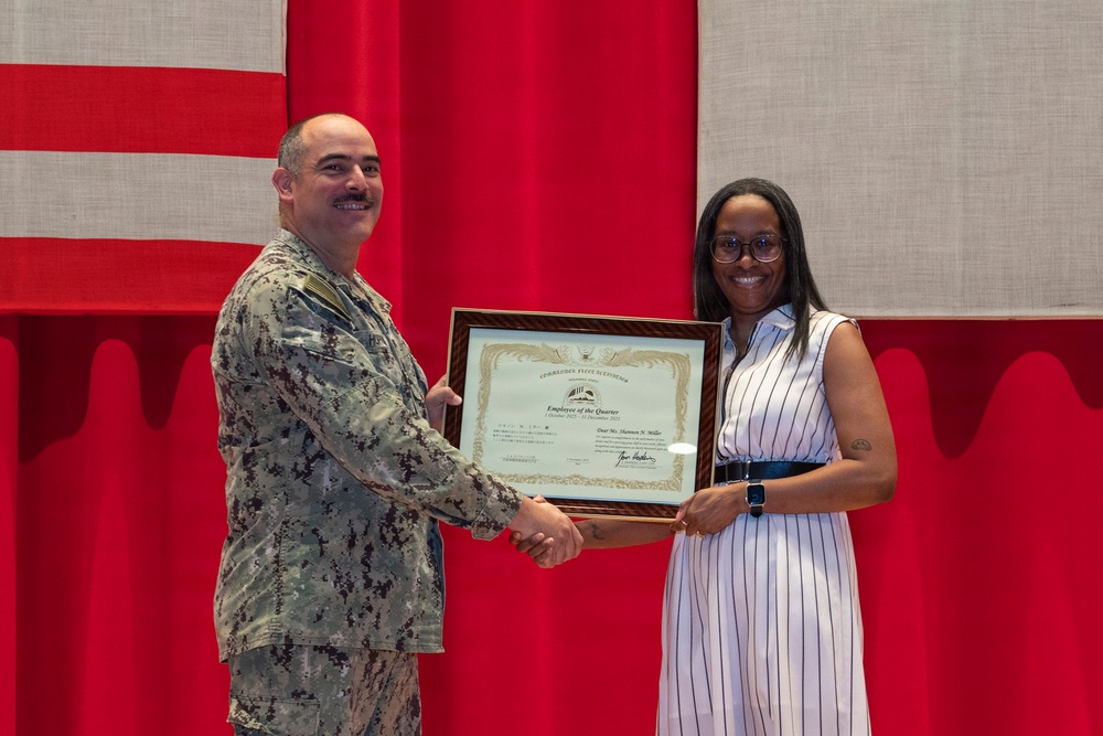 CFAY Holds All Hands and Awards at Quarters&amp;#xA;