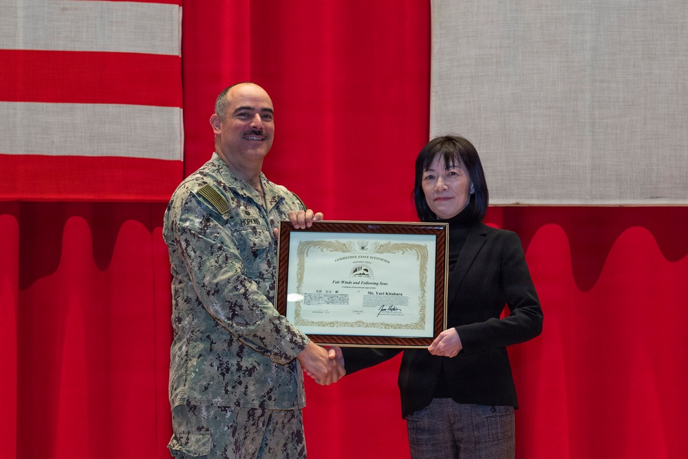 CFAY Holds All Hands and Awards at Quarters&amp;#xA;