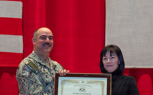 CFAY Holds All Hands and Awards at Quarters&amp;#xA;