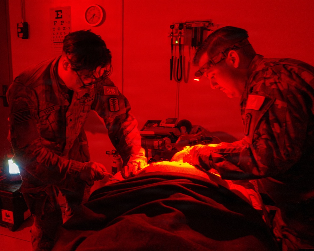 Eighth Army Best Medic Competition 2026 prolonged field care event