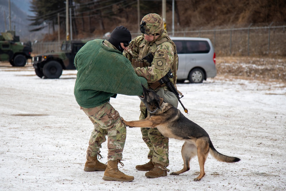 Military Police from 19th Expeditionary Sustainment Command participate in wartime FTX