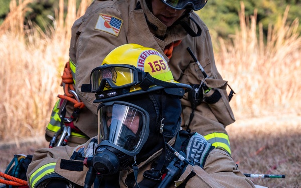 CNRJ Sasebo Conducts Confined Space Rescue Drill