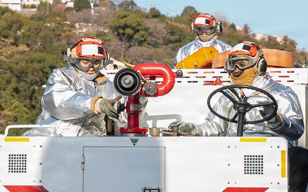 USS Tripoli Conducts Aviation Training Team Drill