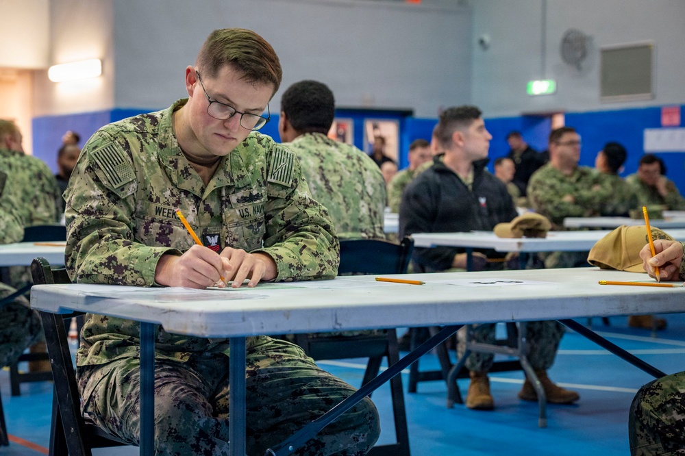 NSA Naples Chief Petty Officer Exam