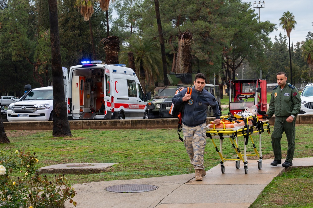 Incirlik Airmen integrate with Turkish, Spanish during natural disaster exercise