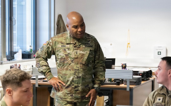 Maj. Gen. Monté Rone Visits JMTG-U