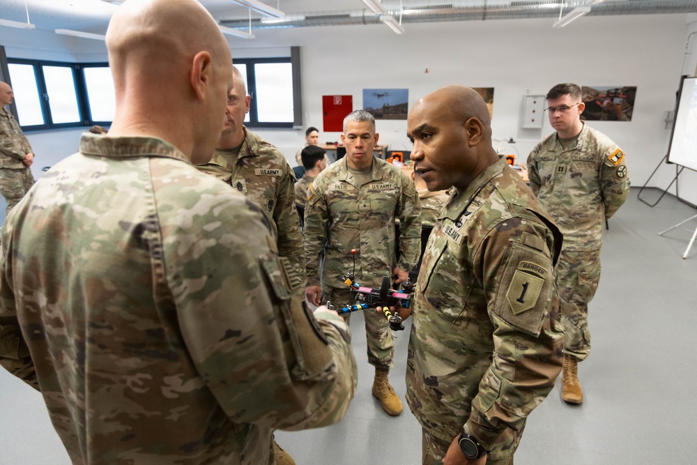 Maj. Gen. Monté Rone Visits JMTG-U