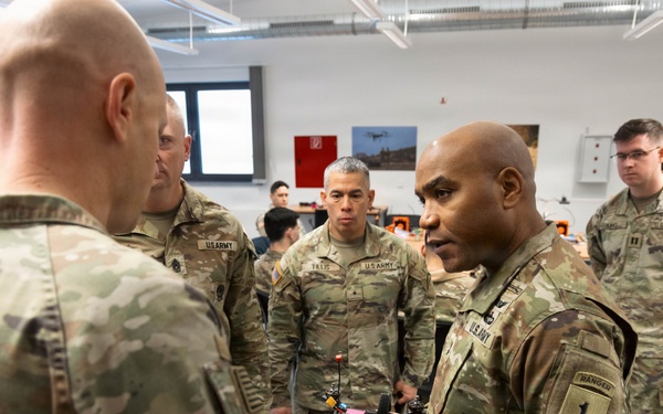 Maj. Gen. Monté Rone Visits JMTG-U