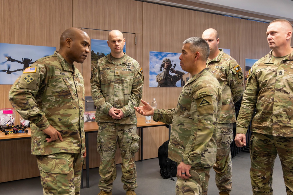 Maj. Gen. Monté Rone Visits JMTG-U