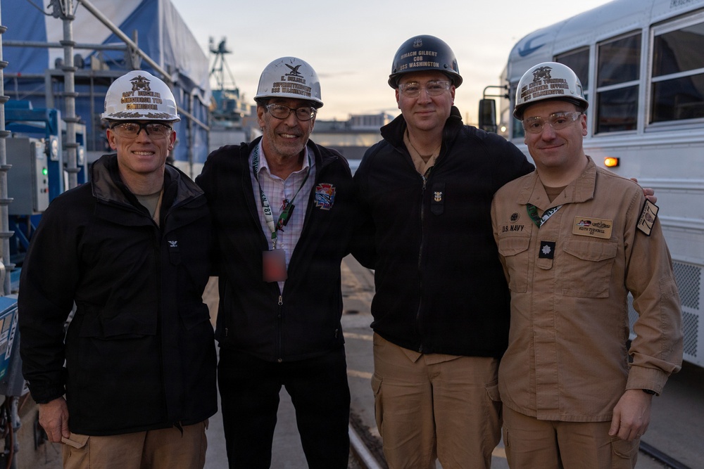 RDML Scott Brown Visits PNSY