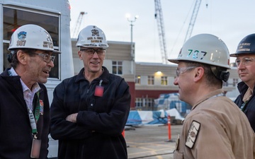 RDML Scott Brown Visits PNSY