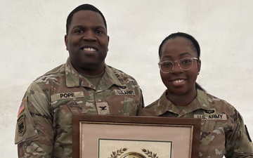 Company commander earns leadership award