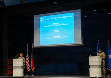 86th AW leadership sharpens focus with all call