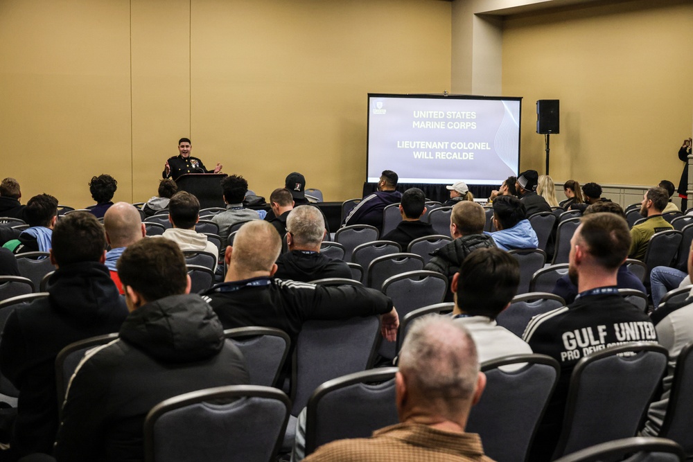 Marines Meet Coaches at USCC 2026