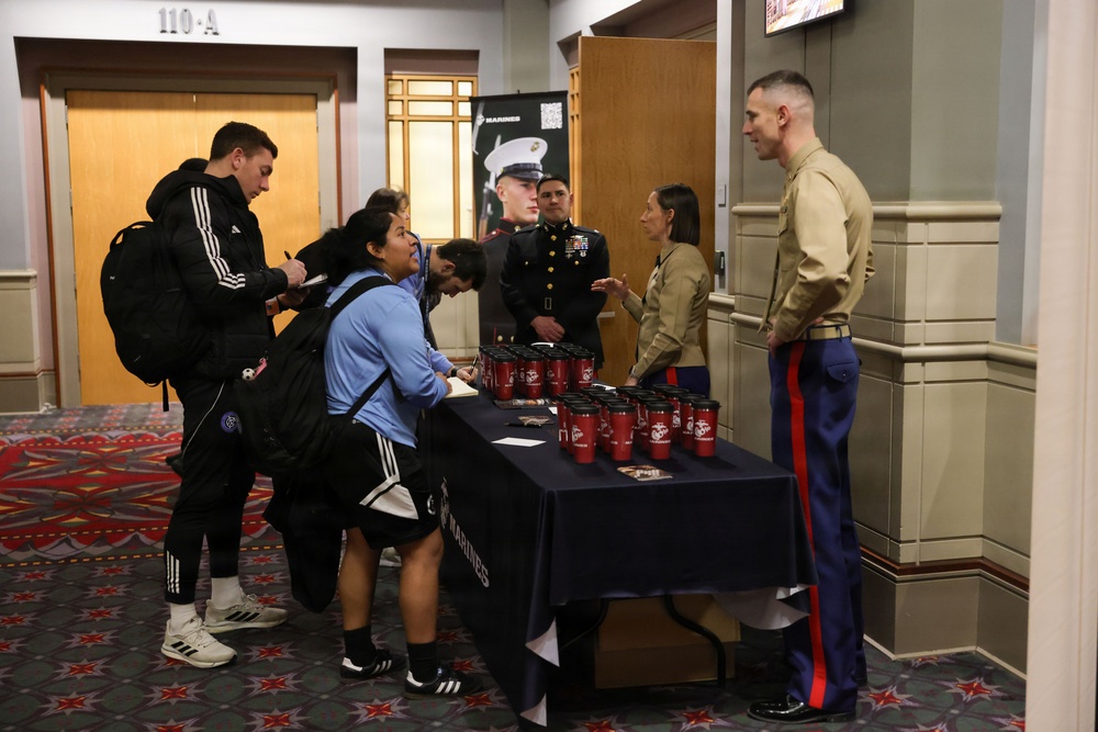 Marines Meet Coaches at USCC 2026