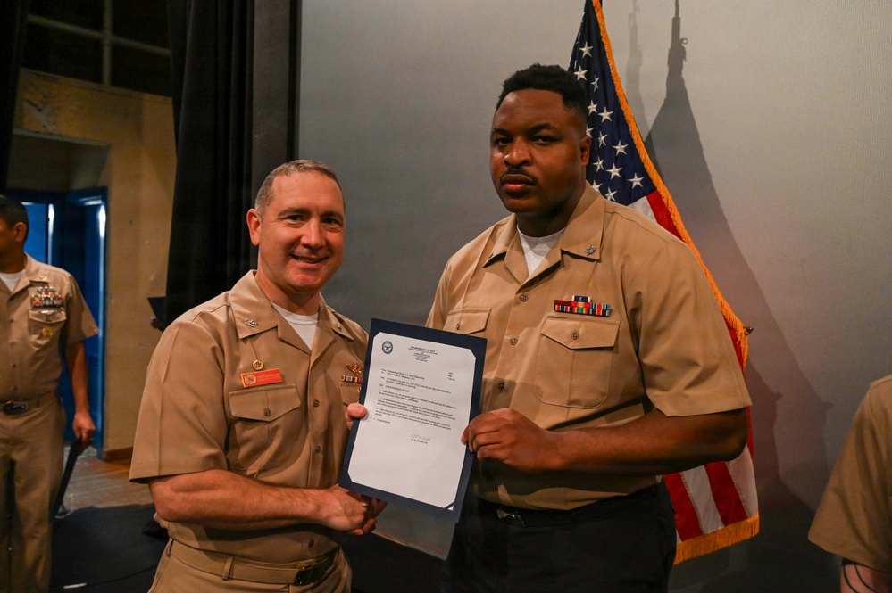 NAVSTA Rota Frocking Ceremony