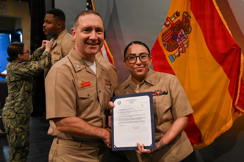 NAVSTA Rota Frocking Ceremony