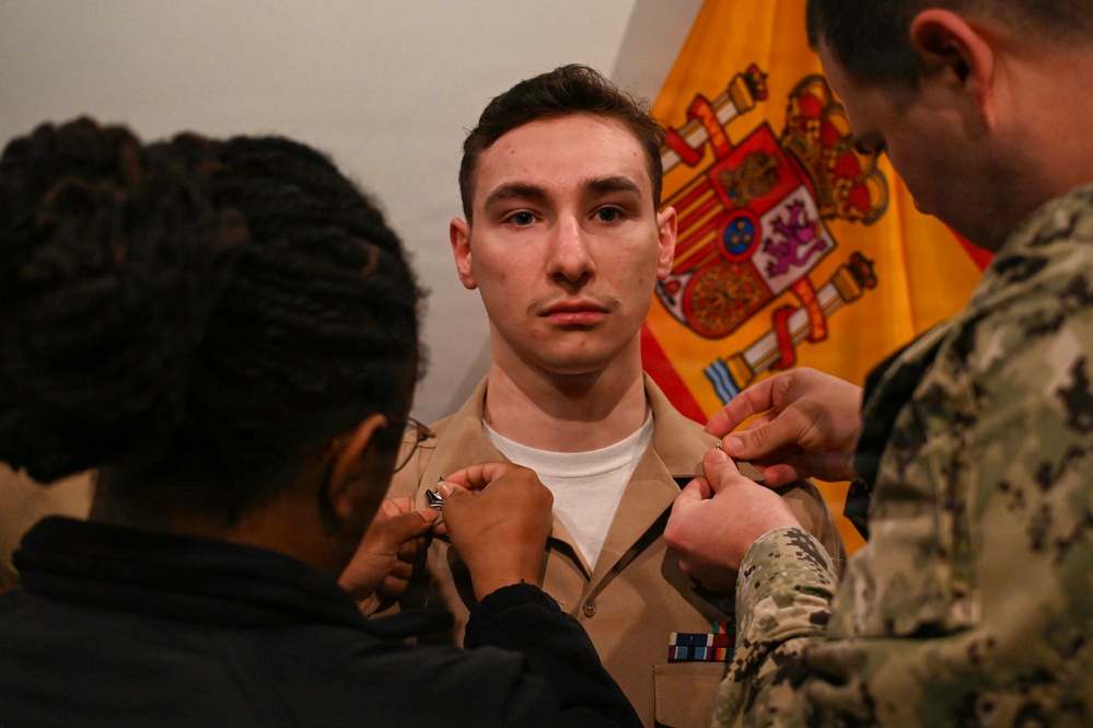 NAVSTA Rota Frocking Ceremony