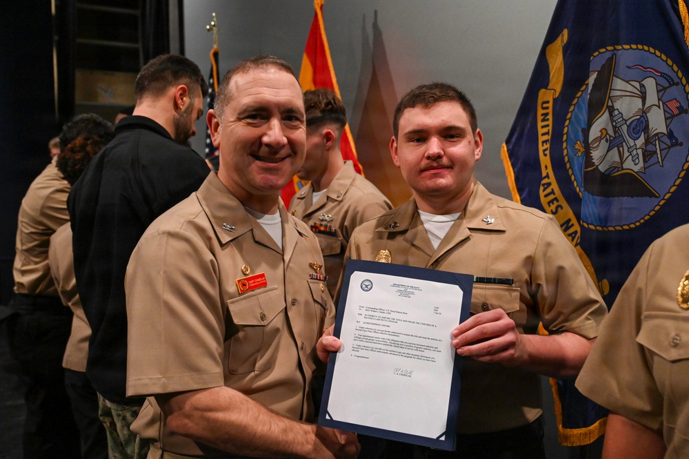 NAVSTA Rota Frocking Ceremony