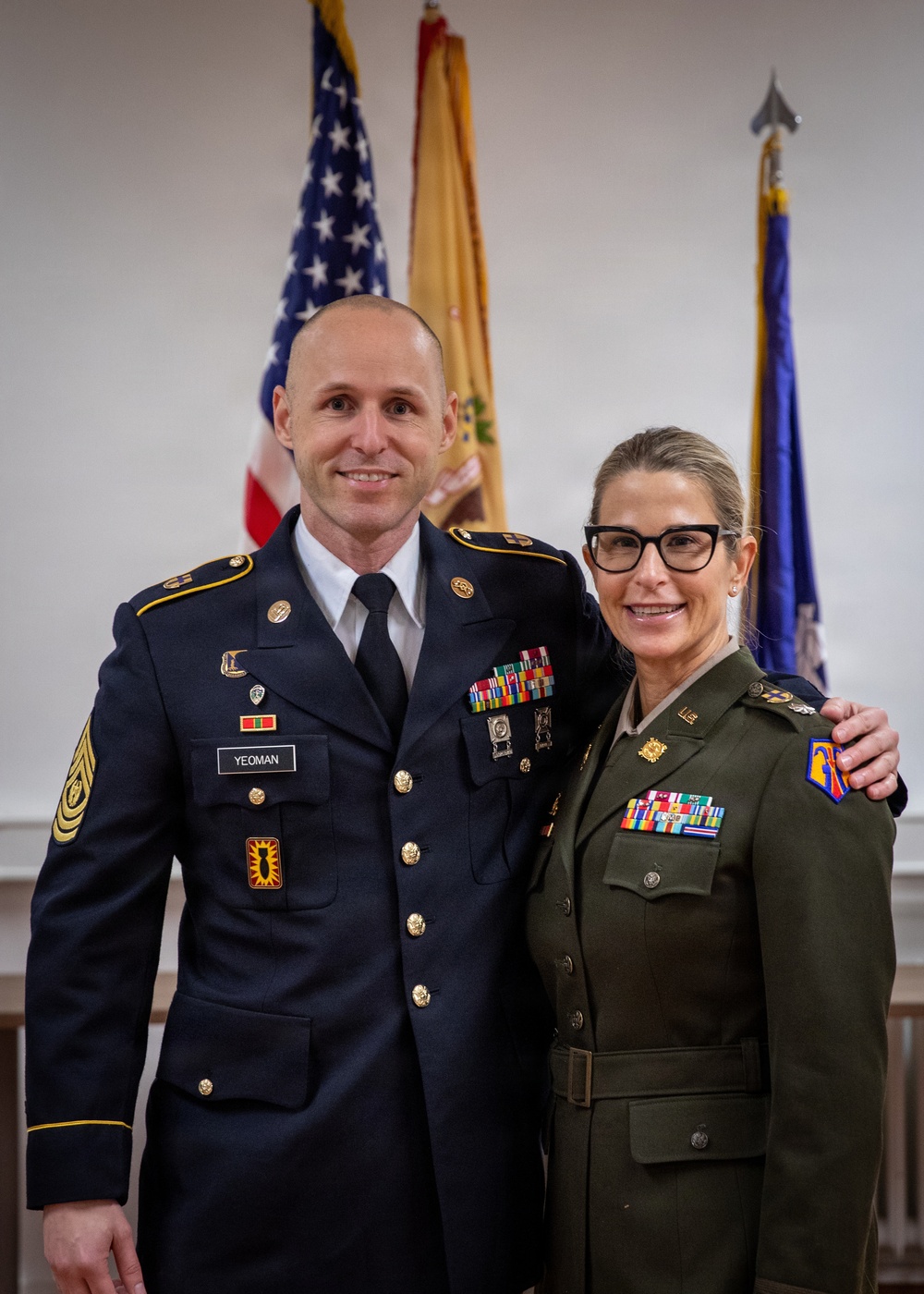 83rd CSSB Command Sgt. Maj. Scott Yeoman Change of Responsibility Ceremony