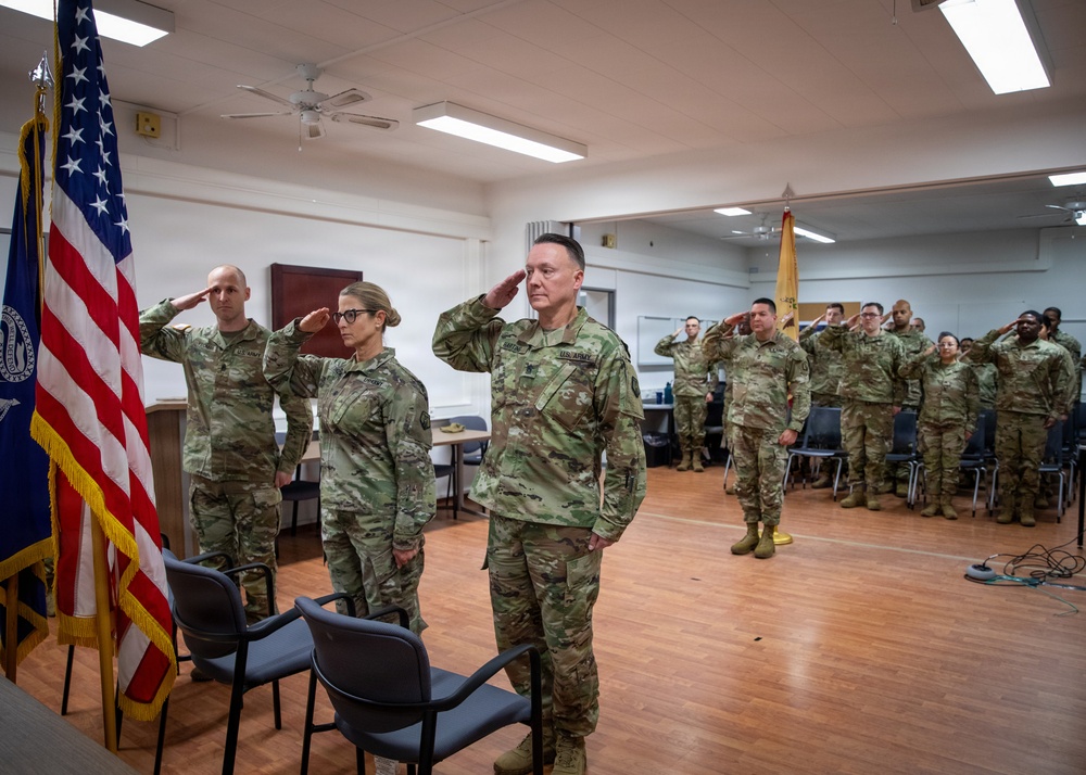 83rd CSSB Command Sgt. Maj. Scott Yeoman Change of Responsibility Ceremony