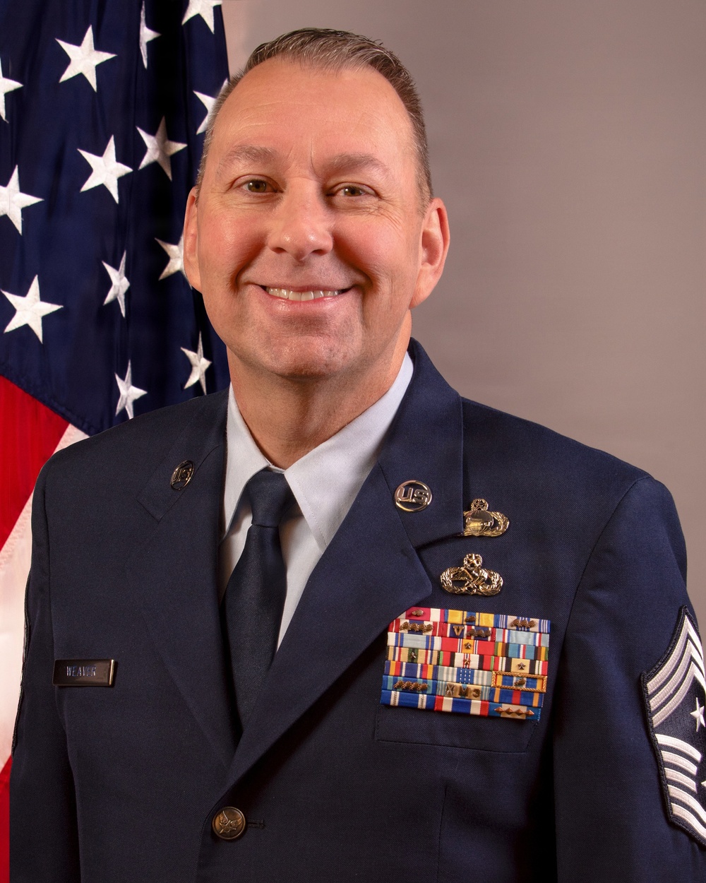 Chief Master Sergeant Jeffrey K. Weaver