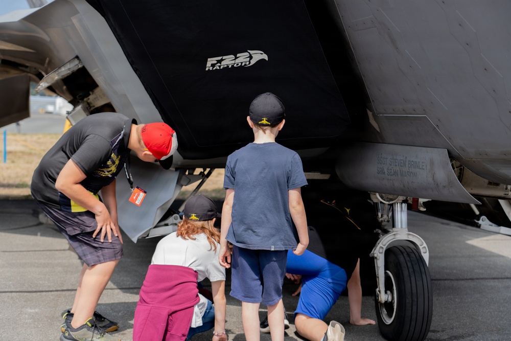 F-22 Raptor Aerial Demonstration Team performs at Pikes Peak Regional Airshow 2024