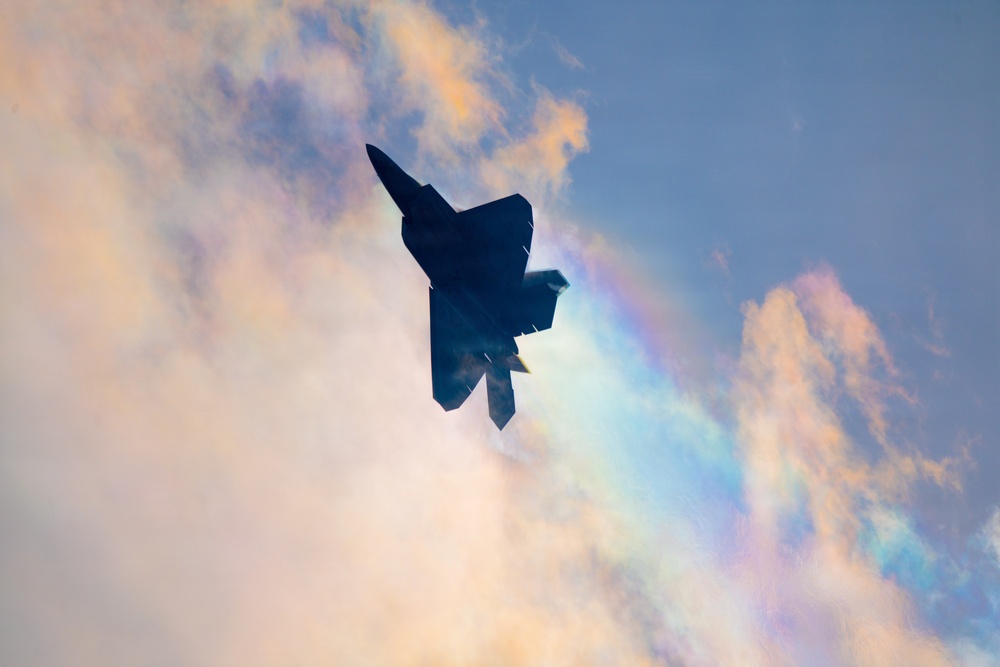 F-22 Raptor Aerial Demonstration Team performs at Pikes Peak Regional Airshow 2024