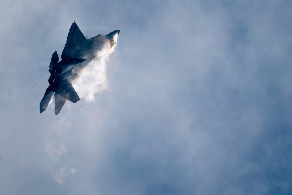 F-22 Raptor Aerial Demonstration Team performs at Pikes Peak Regional Airshow 2024